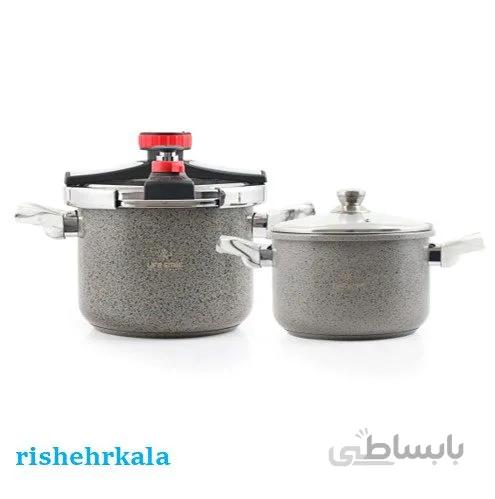 زودپز دوقلو لایف اسمایل مدل ZDS-5+7M ا (شما لایق بهترین ها هستید) _ Life Smile Pressure Cooker ZDS-5+7M
