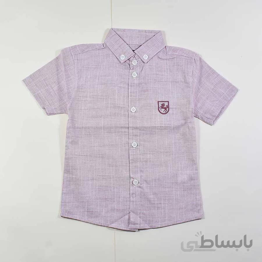 پیراهن آستین کوتاه پسرانه بچه گانه کد 2428
