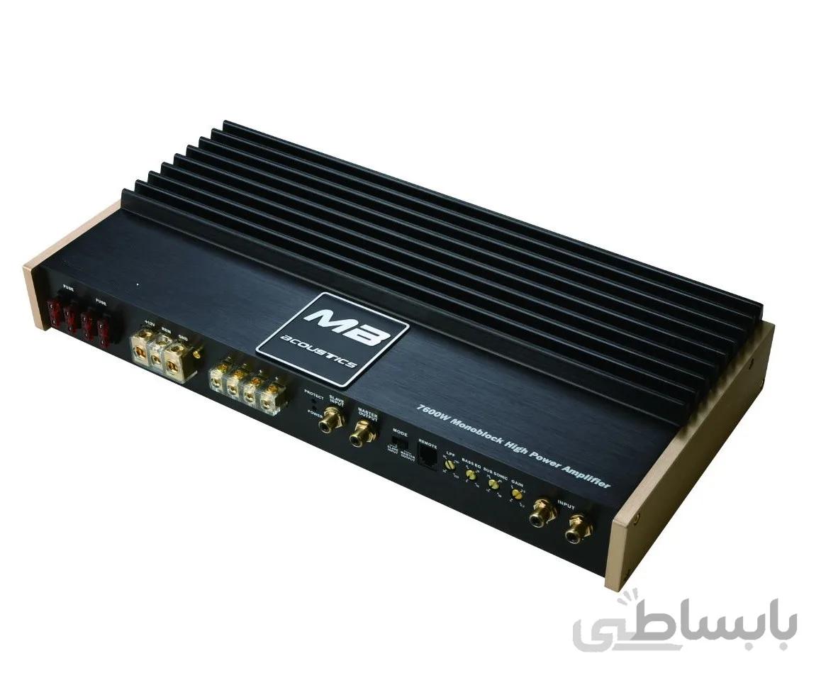 MBA 18001 آمپلی فایر مونو ام بی آکوستیک ا MBA 18001 آمپلی فایر مونو ام بی آکوستیک