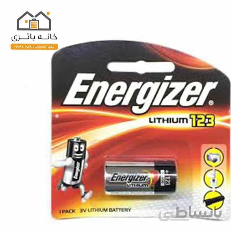 باتری لیتیوم انرژایزر CR123