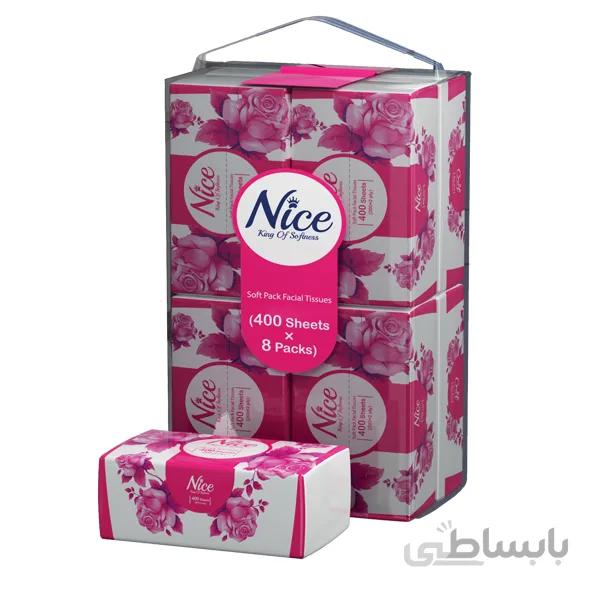 دستمال کاغذی 8 عددی نایس - 3200 برگ