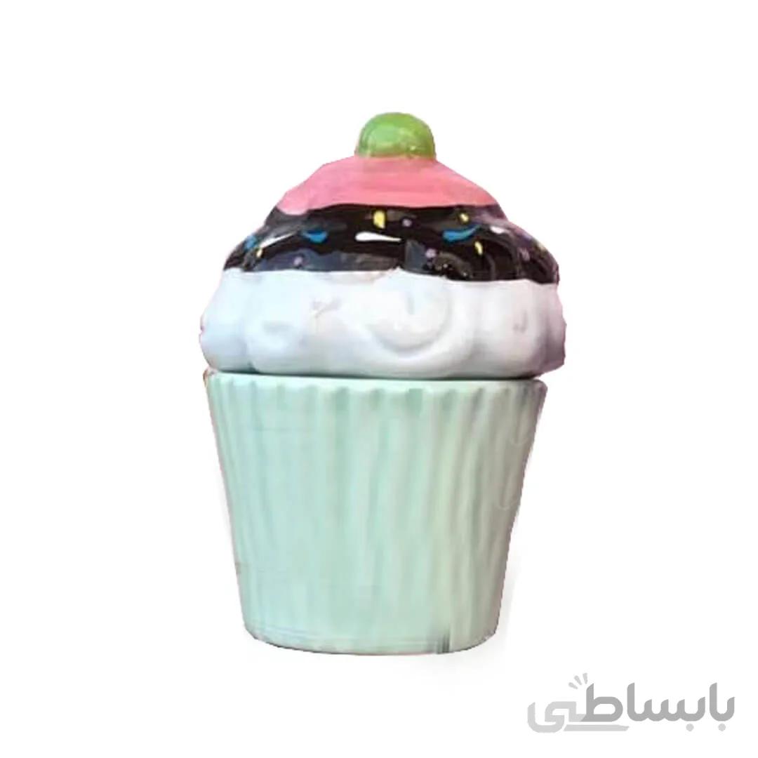 ظرف فانتزی طرح کاپ کیک بزرگ