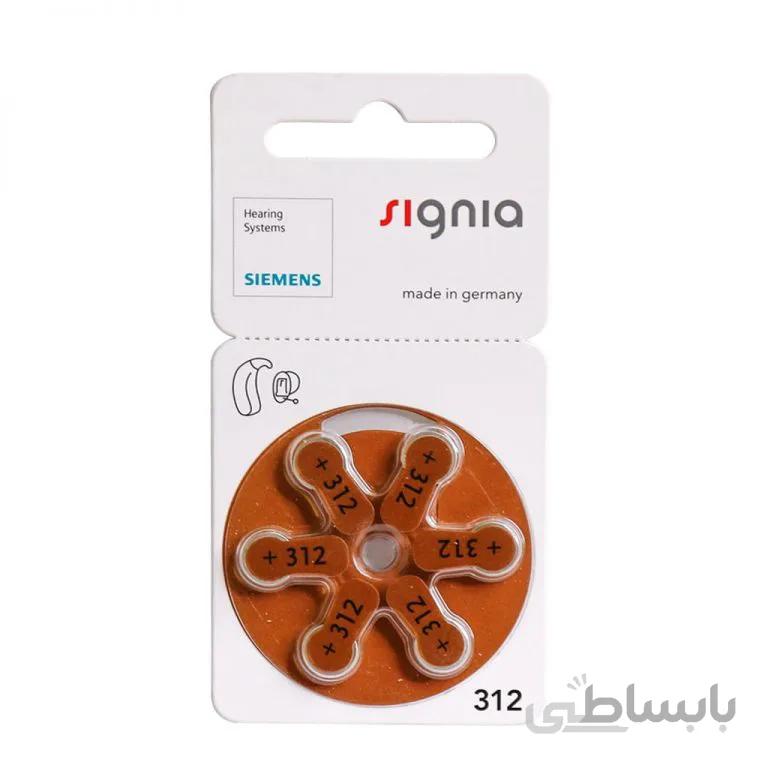 باتری سمعک زیمنس شماره 675 SIEMENS ا Siemens Signia Hearing Aid Battery Code 675 کد 443618