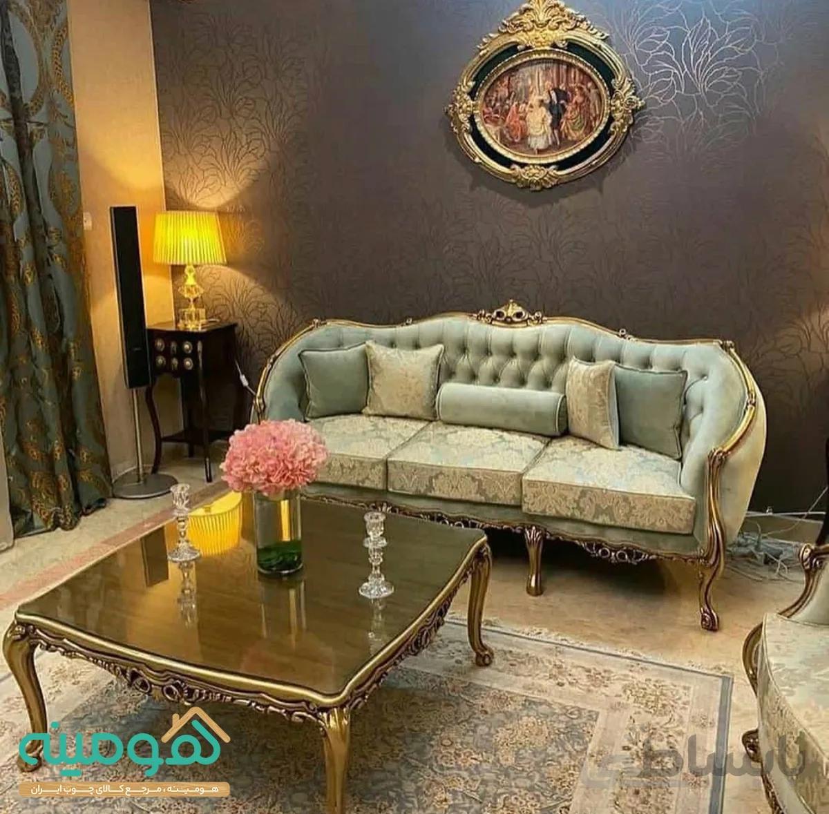 مبل کلاسیک ۹نفره مدل زمرد