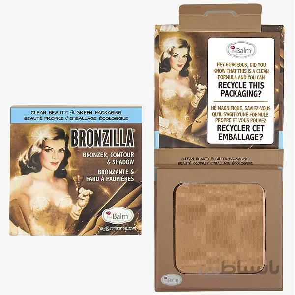 برنزر و کانتور و سایه دبام (دبالم) The Balm مدل BRONZILLA حجم ۸.۵ گرم ا The Balm Bronzilla Bronzer, Contour & Shadow