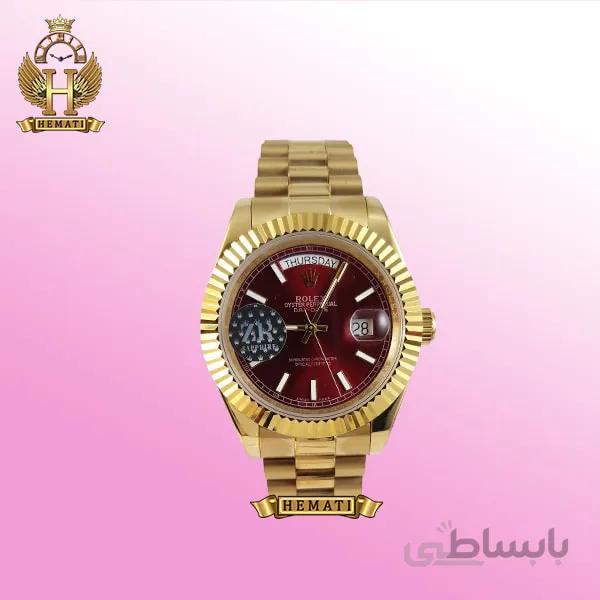 ساعت مردانه رولکس دی دیت اتوماتیک Rolex Daydate RODDAM201
