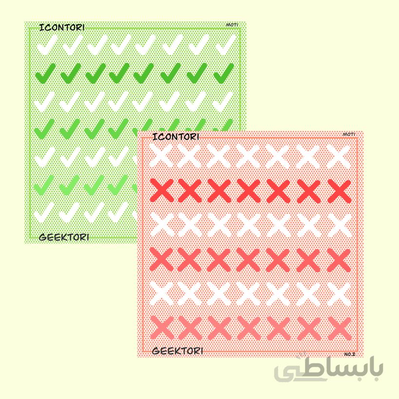 پک استیکر بولت ژورنال Icontori 01,02