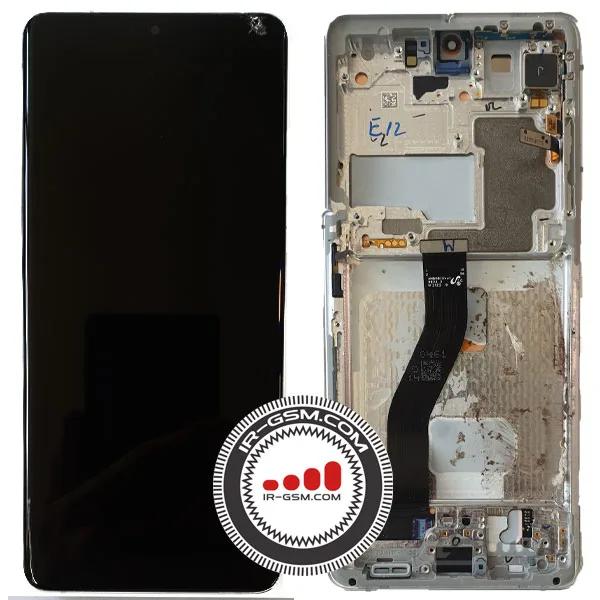 ال سی دی سامسونگ گلس شکسته LCD SAMSUNG S21 ULTRA