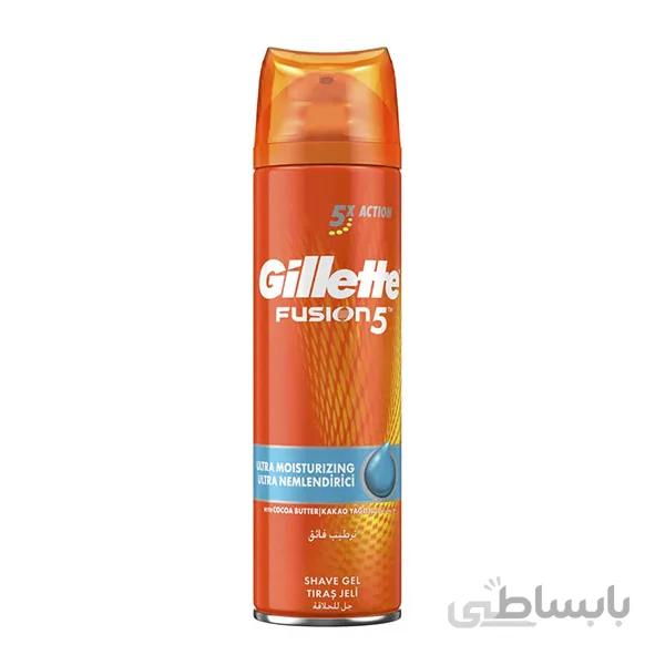 ژل اصلاح ژیلت Ultra Moisturizing حجم 200 میلی لیتر
