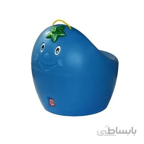 صندلی چیکو خانگی رنگ آبی
