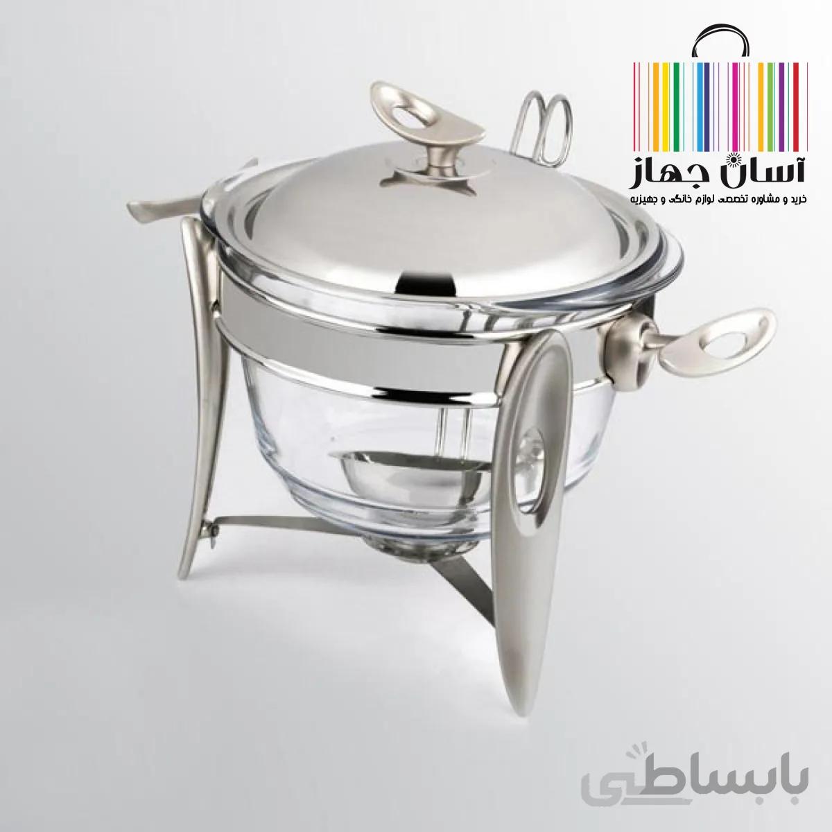 سوفله سوپ خوری وسالادخوری استیل راکلند