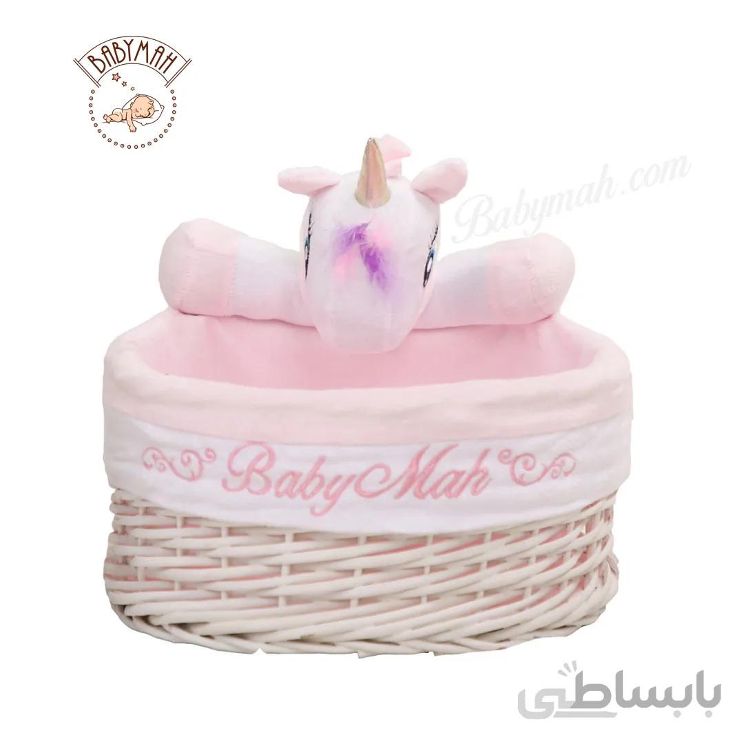 سبد لوسیون گرد تک شاخ پونی