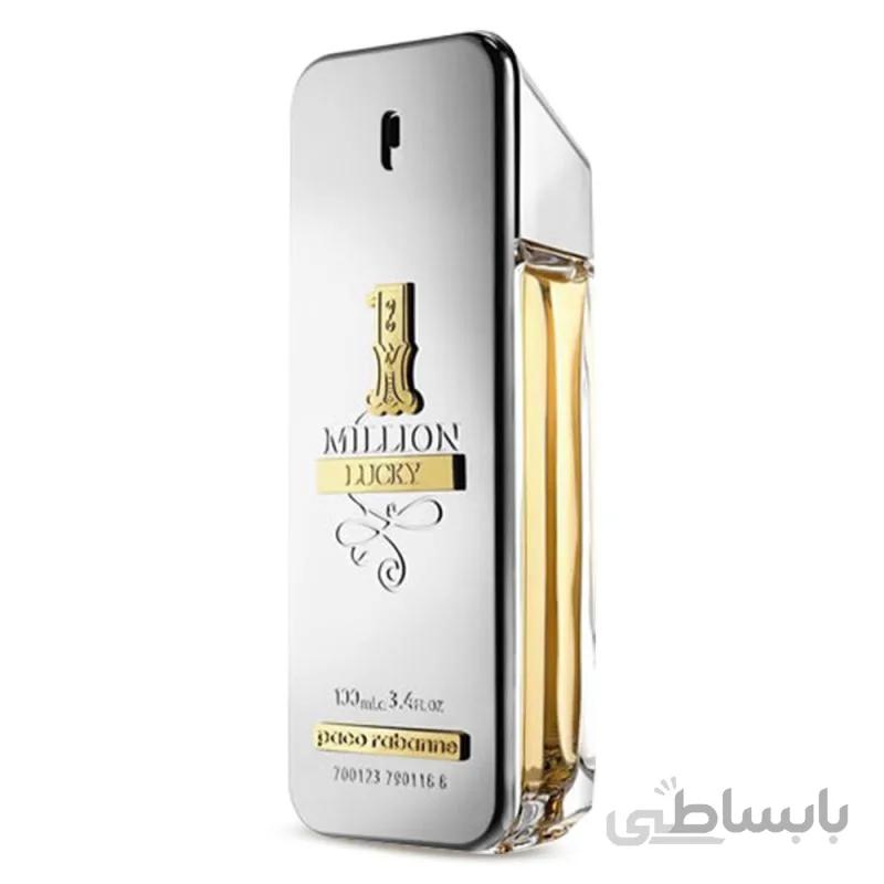 ادو تویلت مردانه پاکو رابان مدل One million Lucky حجم 100 میل ا Paco Rabanne One million Lucky Eau De Toilette For Men 100 ml