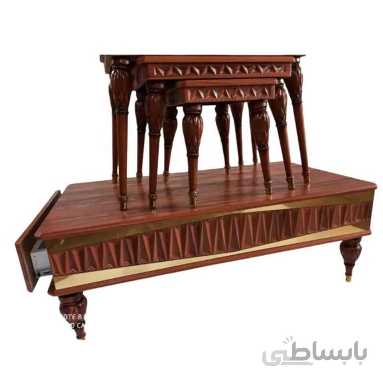 میز‌جلومبلی‌عسلی‌مدل‌سلینا