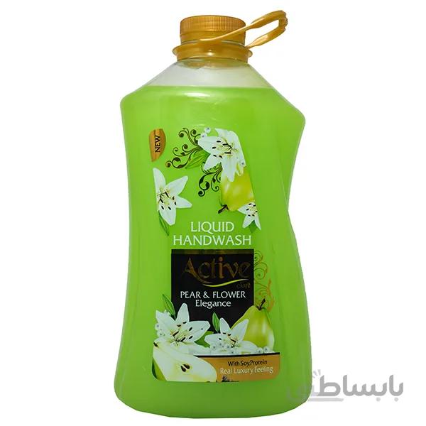 مایع دستشویی صدفی سبز ۲۵۰۰ گرمی اکتیو