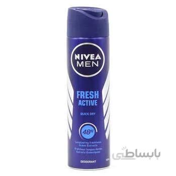 اسپری مردانه نیوآ Nivea مدل Fresh Active کد 305625