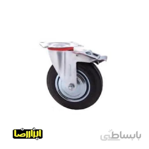 چرخ گردان ترمزدار سایز 200