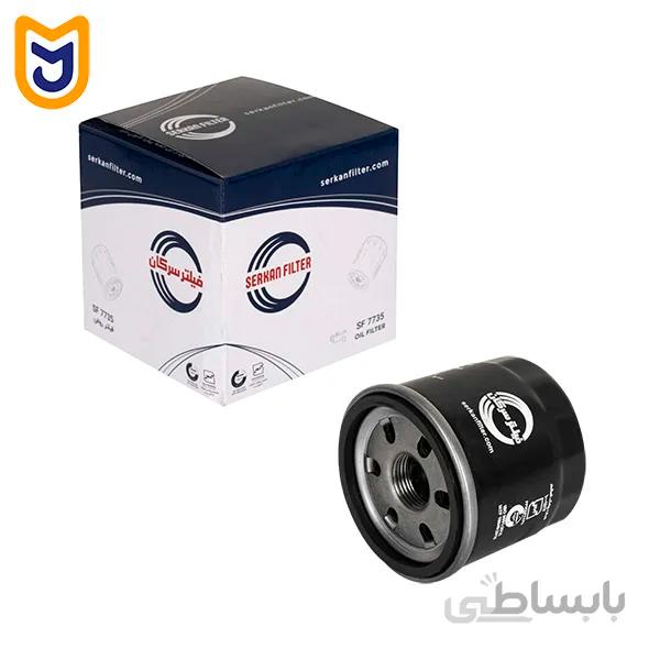 فیلتر روغن موتور خودرو سرکان مدل SF 7735 مناسب پراید