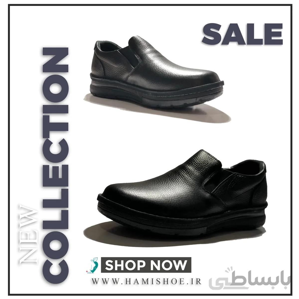 کفش طبی مردانه مدل 516 معراج