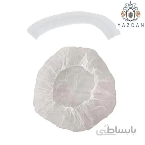کلاه آکاردئونی بافتینه بسته 100 عددی