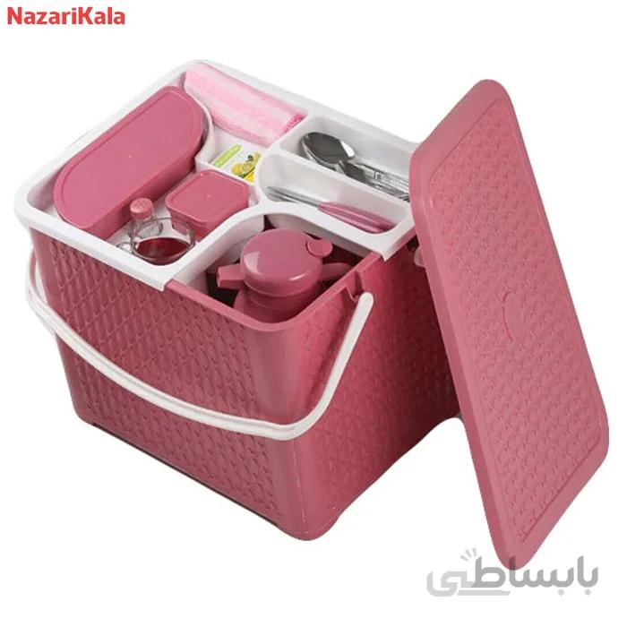 سبد پیک نیک 70 پارچه پونا پلاست مدل P70