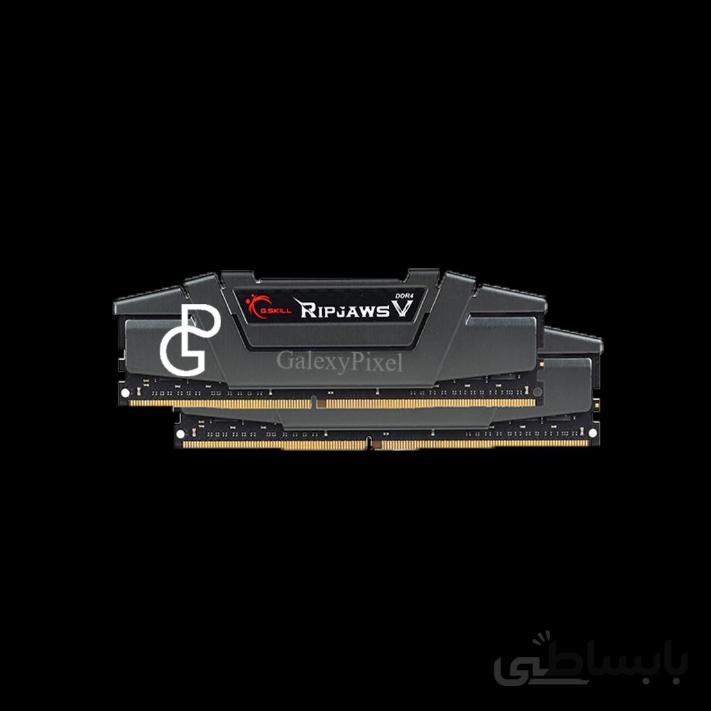 رم دسکتاپ DDR4 دو کاناله 3200 مگاهرتز CL16 جی اسکیل سری Ripjaws V ظرفیت 16 گیگابایت