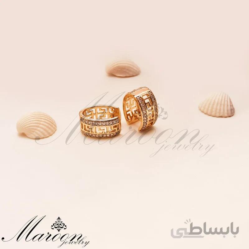گوشواره حلقه ای ورساچه مارون CG94