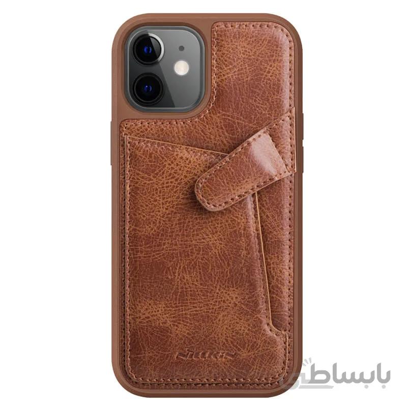 قاب چرمی نیلکین مدل Aoge Leather مناسب گوشی موبایل iPhone 12 Mini