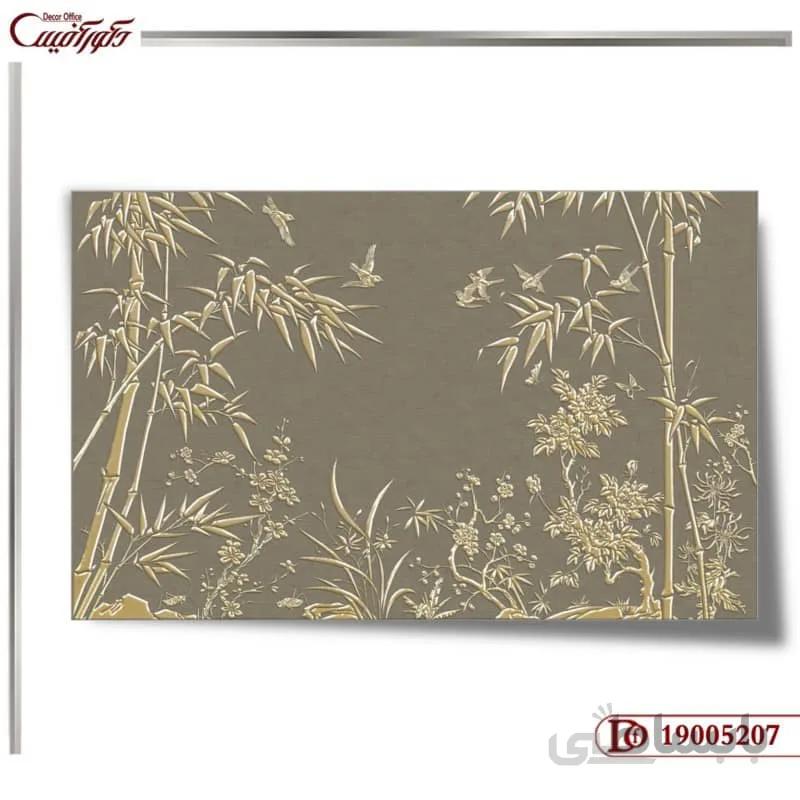 کاغذ دیواری سه بعدی گل 5207 ا 3D flower wallpaper 5207