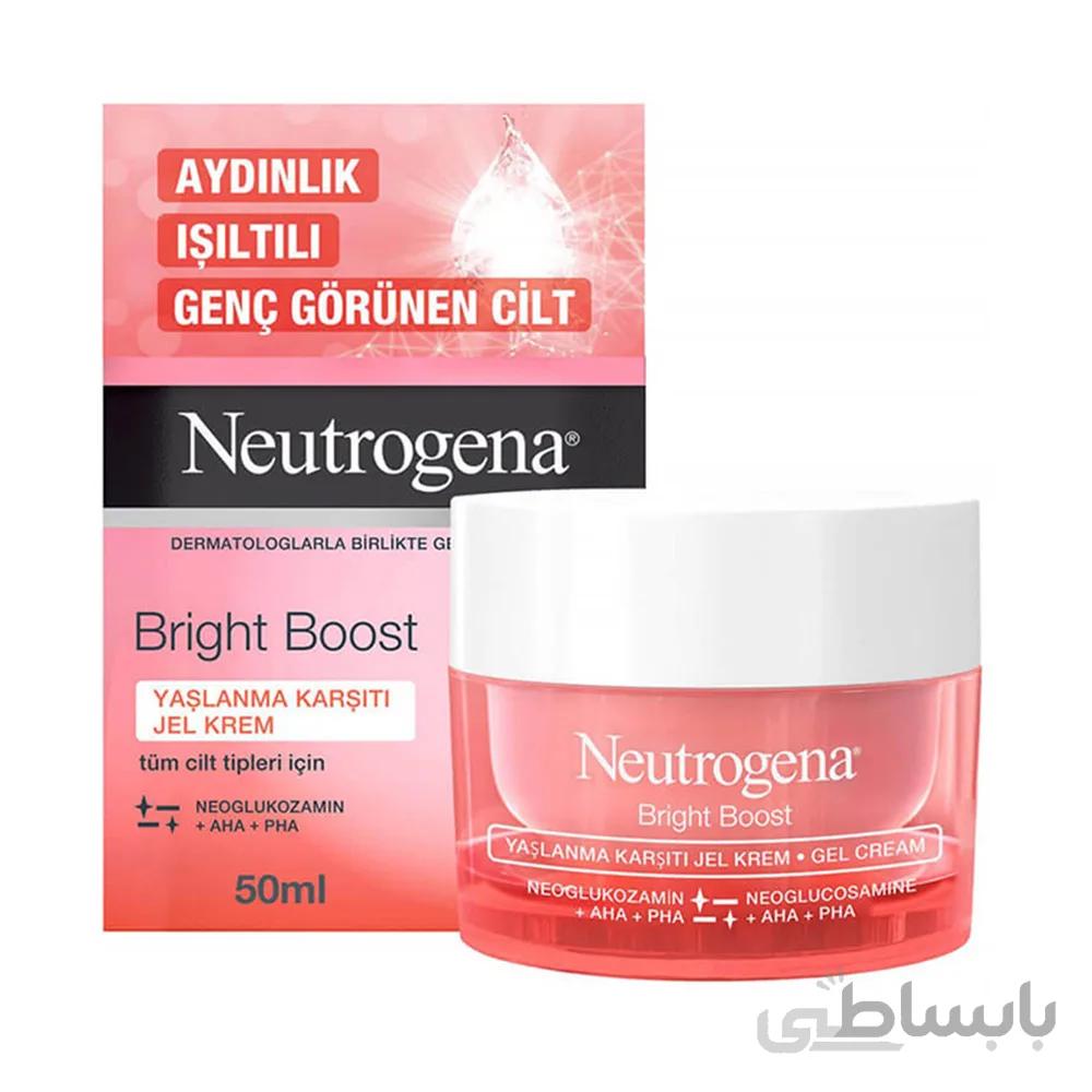 کرم روشن کننده نوتروژینا مدل Bright Boost حجم 50 میلی لیتر