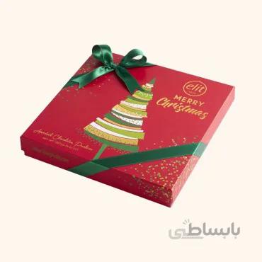 شکلات کادویی الیت کاج کریسمس پرالین شکلاتی مخلوط 267 گرمی