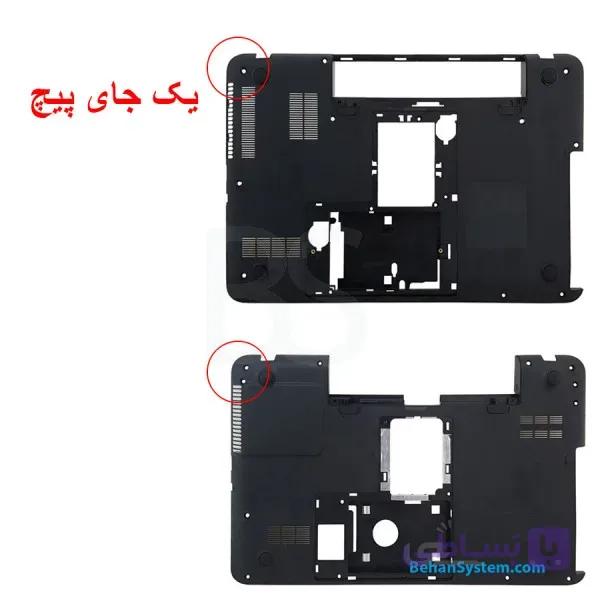 قاب کف لپ تاپ Toshiba مدل Satellite C855