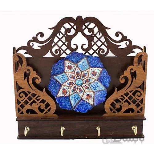 تندیس جا کلیدی میناکاری