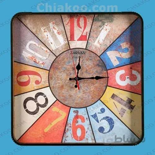 ساعت آنتیک مربعی قاب دار کد 40-5003