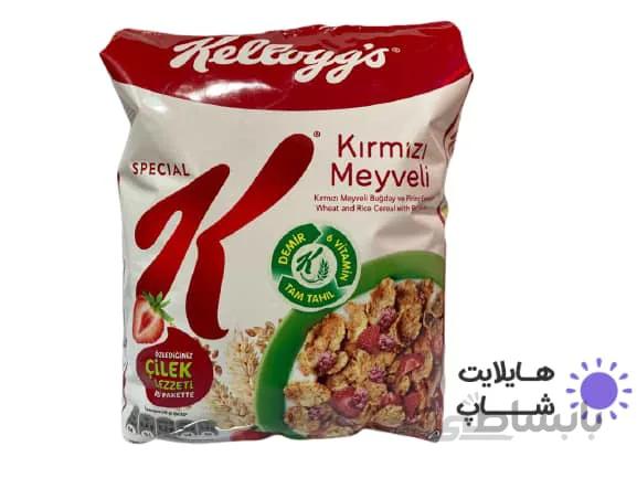 کورن فلکس اسپشیال کی Special K میوه های قرمز 400 گرمی کد 304285