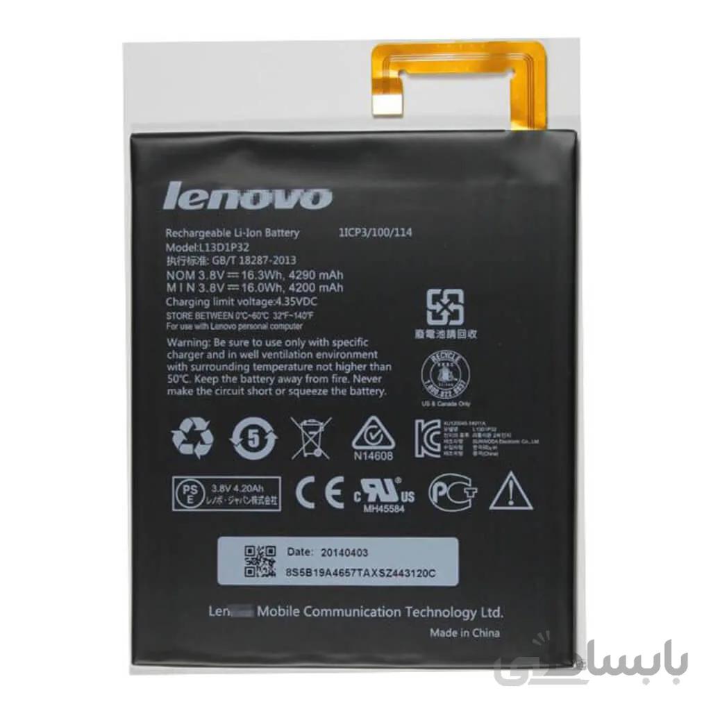 باتری لنوو Lenovo A8-50 A5500 مدل L13D1P32 ا battery Lenovo A8-50 A5500 model L13D1P32
