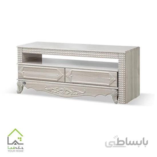 میز تلویزیون چوبی رنگ ژرمن