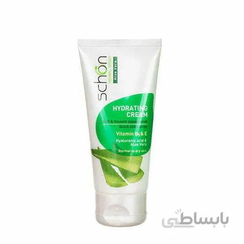 کرم آبرسان حاوی عصاره آلوئه ورا شون ا Schon Hydrating Cream