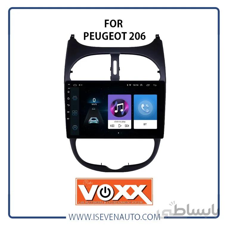 مانیتور اندروید VoxX – مدل C100 پژو – 206