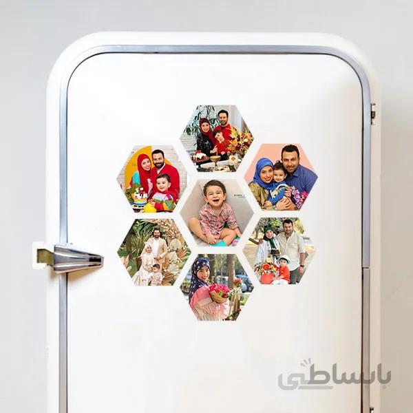 مگنت رویخچالی شش ضلعی