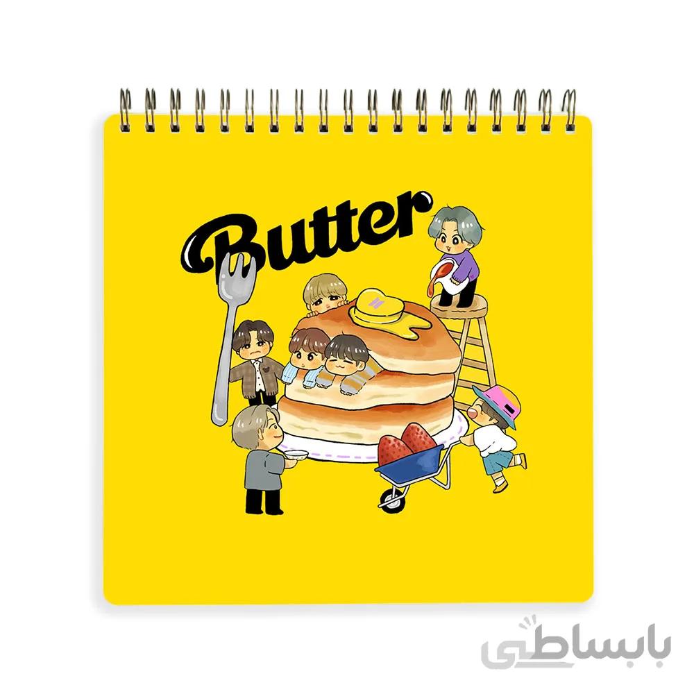 دفترچه يادداشت bts butter کد 10100225