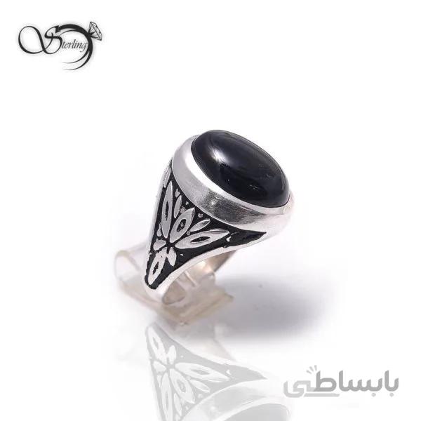 انگشتر نقره مردانه عقیق کد:۱۴۲۹
