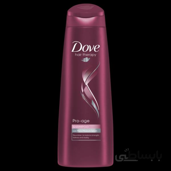شامپو ویتامینه داو ۴۰۰ میل برای موهای شکننده – Dove nourishes to restore fullness strength and vitality