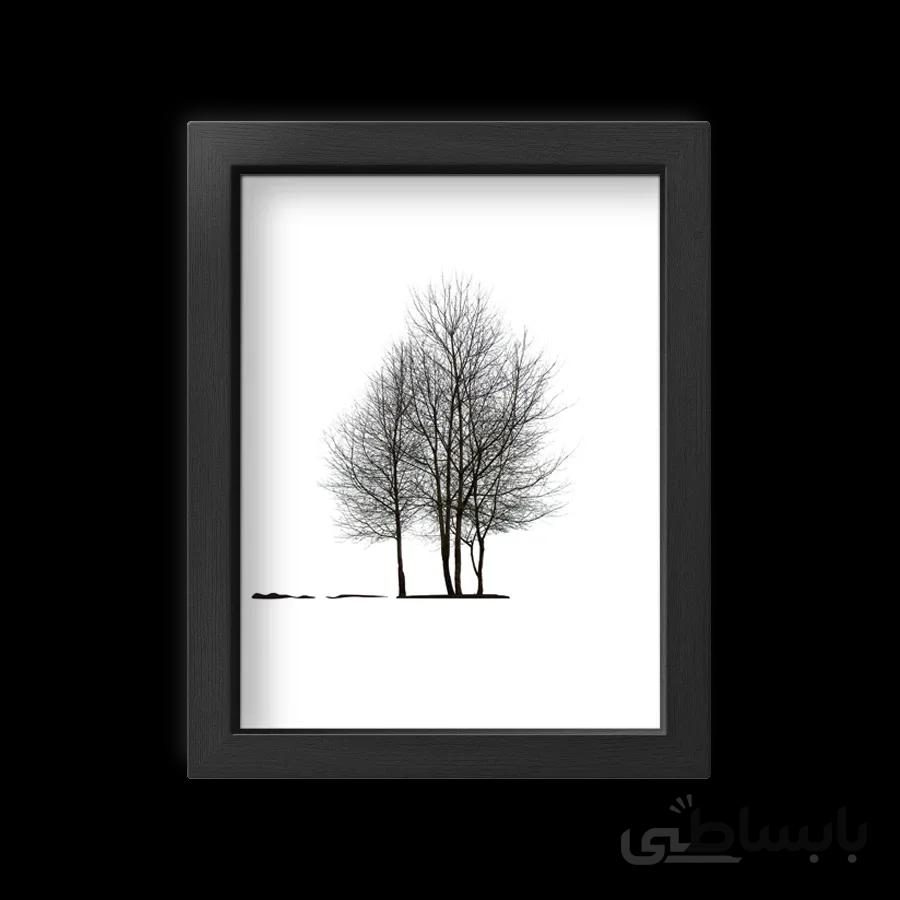 تابلو مینیمال درخت