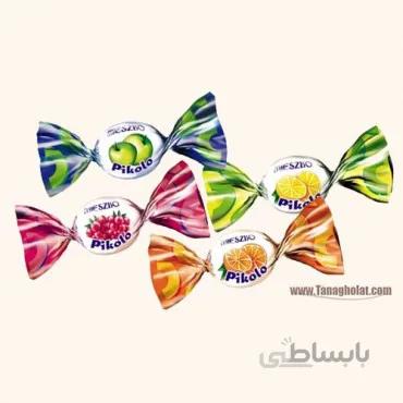 آبنبات ترش میوه ای پیکولو - نیم کیلویی