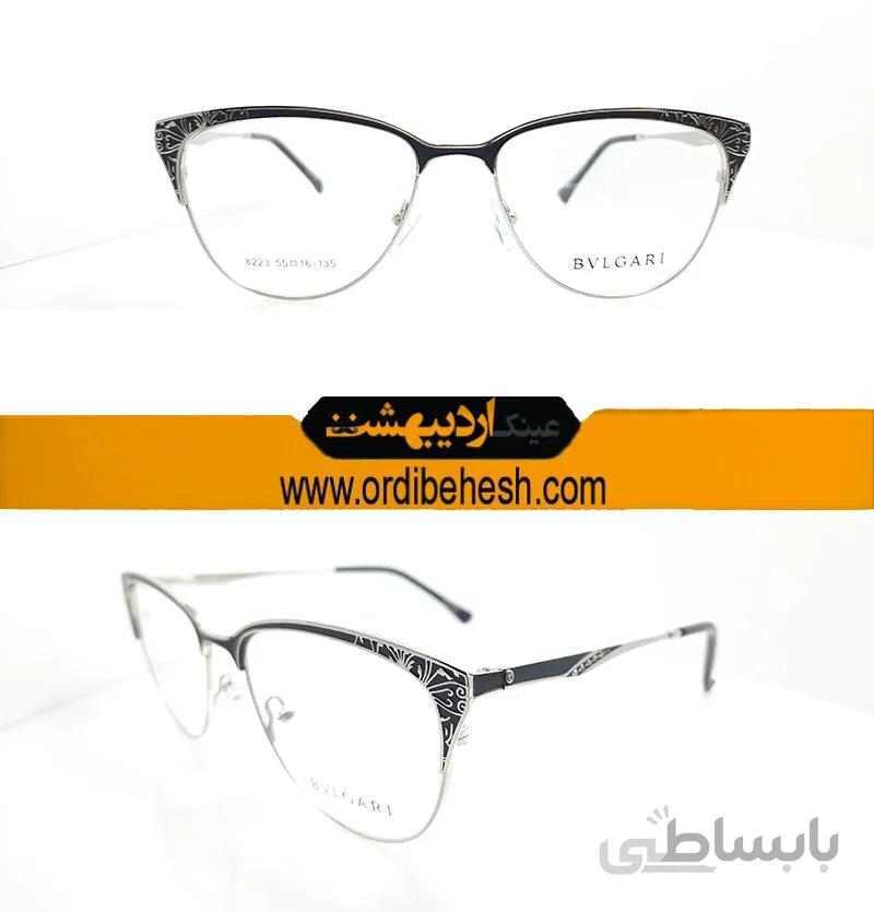 عینک طبی زنانه bvlgari