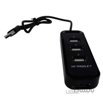 هاب 4 پورت USB 2.0 ایکس پی پروداکت مدل H808C