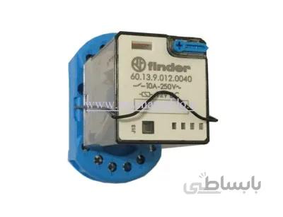 رله چهار گوش 12 ولت DC سه کنتاکت Finder 60.13