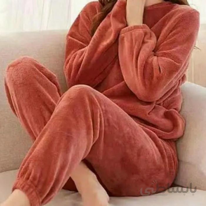 ست بلوز شلوار تدی داخل حوله ای