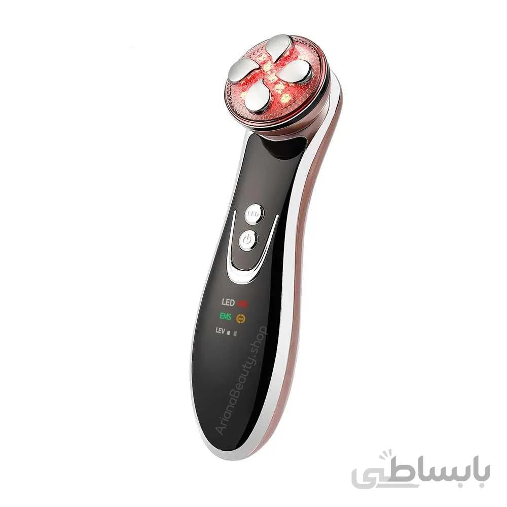 دستگاه جوانسازی و زیبایی 5 کاره مینی آر اف پیشرفته مجهز به RF, ION, EMS, Pulse Wave و نور درمانی